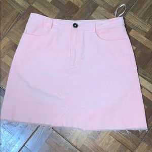 Light pink skirt